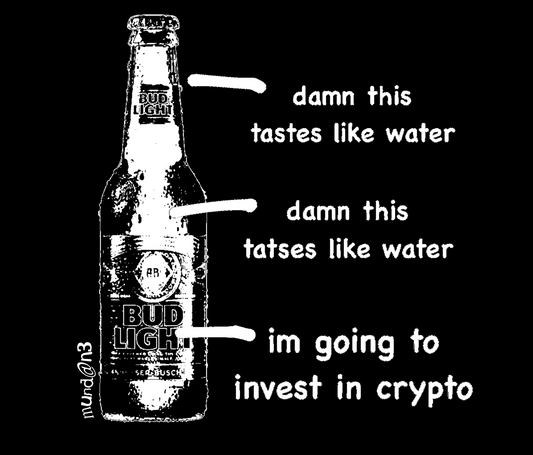beer that makes you invest in crypto